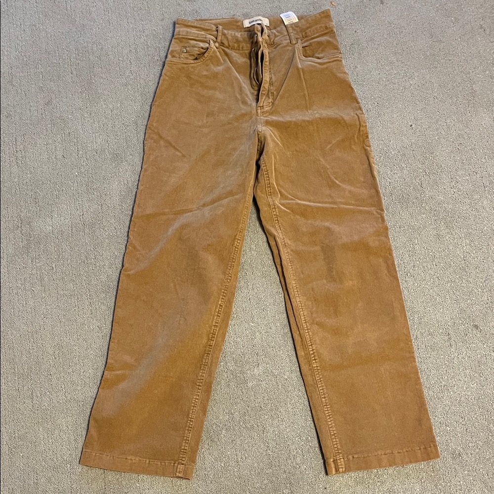 Tintoretto Tan Corduroy Pants Size 26